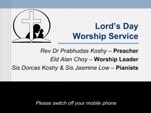 Worship Service