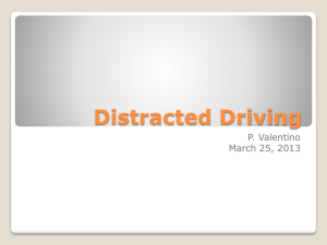 Distracted Driving PowerPoint