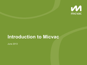 Micvac microwave tunnel 3.0