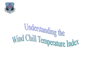 Wind Chill Index