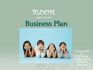 Business Plan - finishingschool