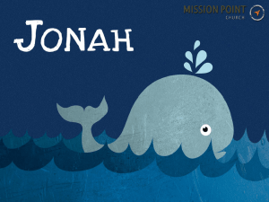 Jonah 3:1 (NLT) - Mission Point Church