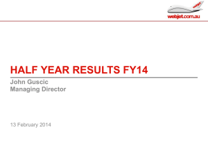 Half Year Results FY14