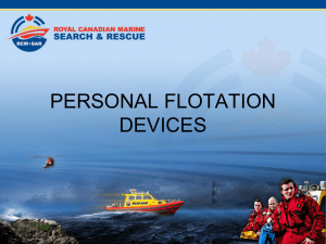 02.1 Personal Flotation Devices - Canadian Coast Guard Auxiliary