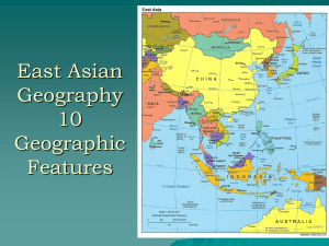 Geography of East Asia