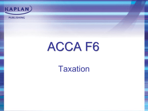 ACCA F6 slides FA2009 final version 09092010