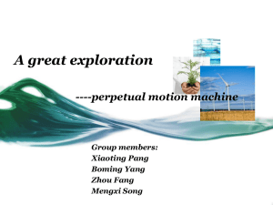 perpetual motion machine Group members