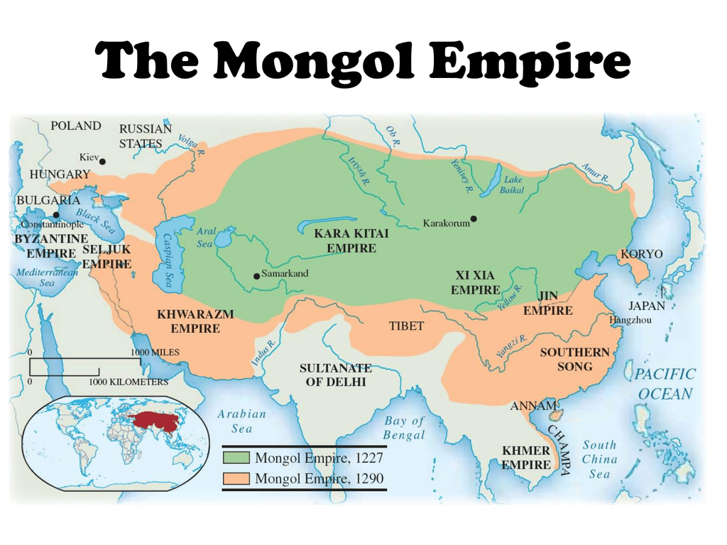 How Many Years Did The Mongol Empire Last