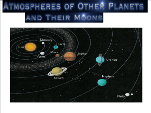 Atmospheres of the Planets and their Moons