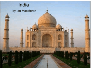 India - 4th Grade Culture Study