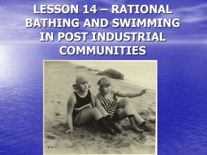 lesson 14 – rational bathing and swimming in post industrial