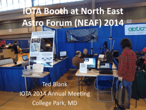 IOTA-Booth-at-North-East-Astro-Forum-NEAF