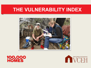 The Vulnerability Index
