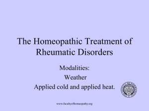 Rheumatic-disorders