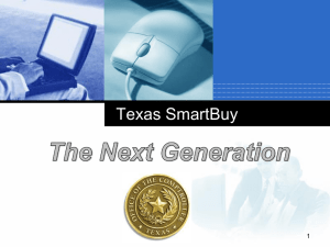 TxSmartBuy - The Next Generation
