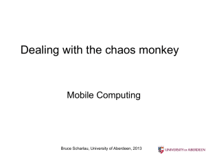 chaos monkey - Homepages | The University of Aberdeen