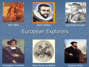 SS4H2 The student will describe European exploration in North
