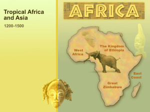 Tropical Africa and Asia - Arlington Public Schools