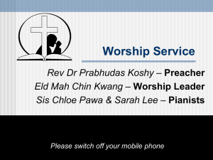 Worship Service