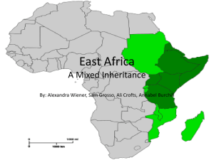 East Africa Powerpoint