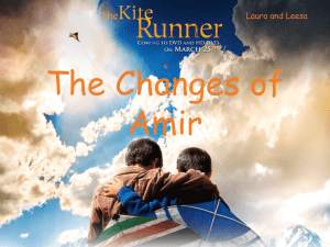 The Changes of Amir