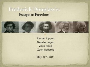 Group 20: Douglass escapes