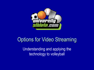 Options for Video Streaming