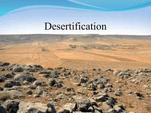 Desertification - Earth Geography