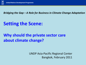 Current Climate Change Trends and Issues for East Asia