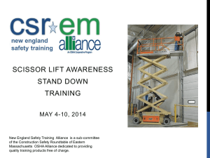 NEST Alliance Aerial lift Training 4914 - CSR
