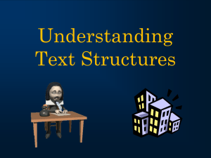 Understanding Text Structures - John I. Smith K