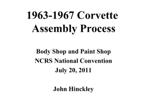 Corvette Assembly Process