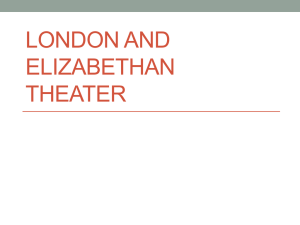 Elizabethan theater