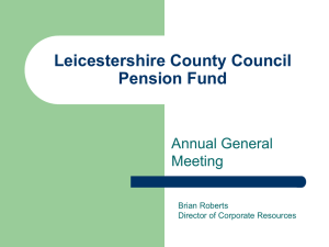 Leicestershire County Council Pension Fund