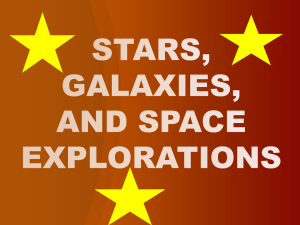 stars, galaxies,and space explorations ppt