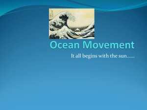 Ocean Current and Climate Change