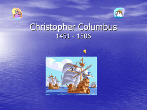 Christopher Columbus Powerpoint