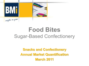 Food Bites - Sugar-based Confectionery 2011