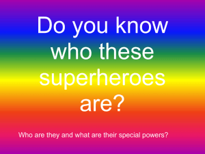 superheroes - WordPress.com