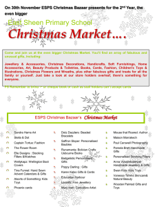 ESPS Christmas Market for PDF