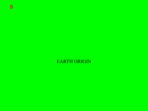 earth origin