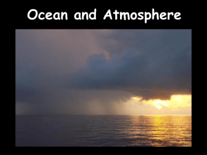 Ocean and Atmosphere