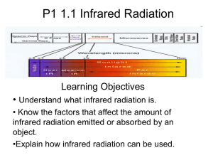 P1 1.1 1.2 Infrared Radiation