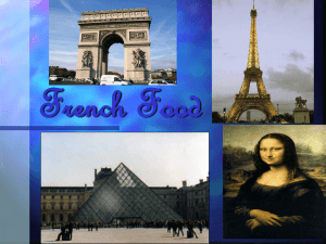 French Cuisine Powerpoint