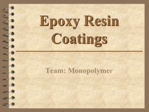Epoxy Resin Coatings