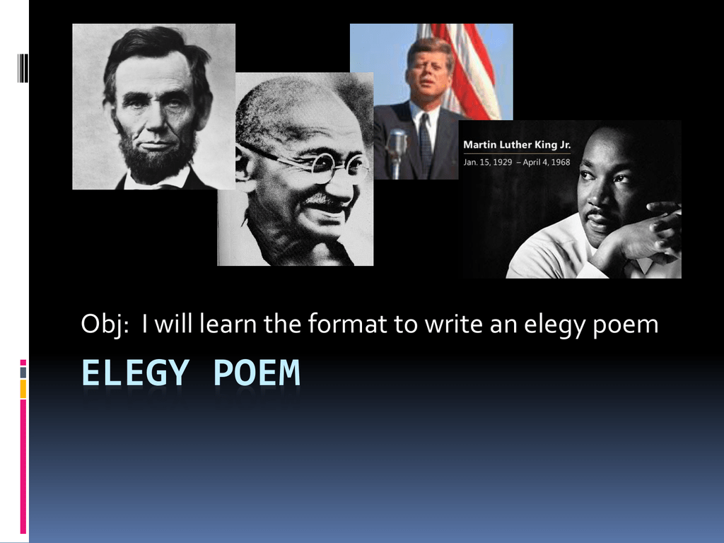 ELEGY POEM