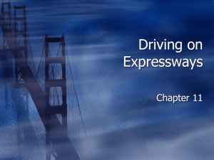Driving on Expressways