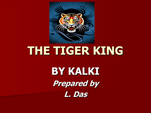 THE TIGER KING