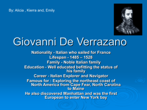 Giovanni De Verrazano