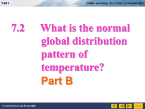 Global distribution of heat B ppt
